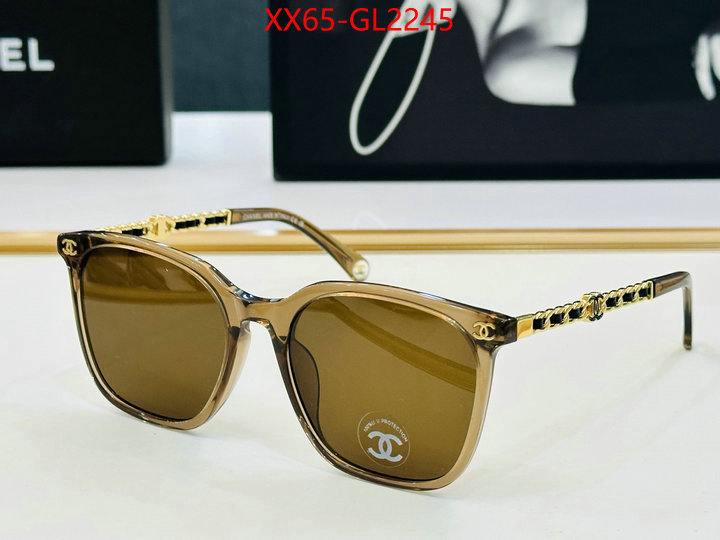 Glasses-Chanel 2024 perfect replica designer ID: GL2245 $: 65USD