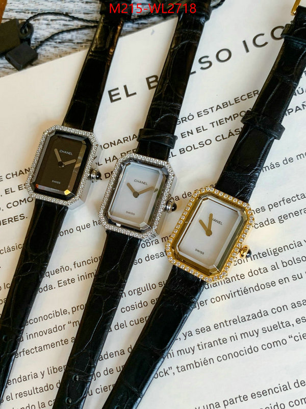 Watch(TOP)-Chanel 1:1 clone ID: WL2718 $: 215USD