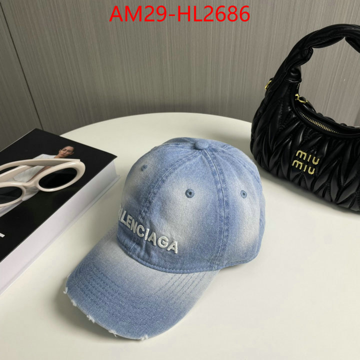Cap(Hat)-Balenciaga brand designer replica ID: HL2686 $: 29USD