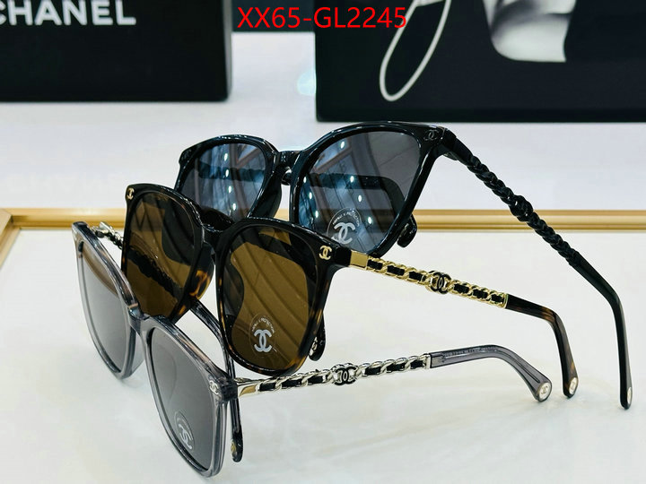 Glasses-Chanel 2024 perfect replica designer ID: GL2245 $: 65USD