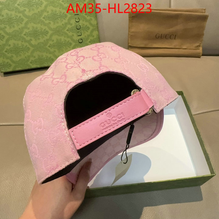 Cap(Hat)-Gucci cheap replica designer ID: HL2823 $: 35USD
