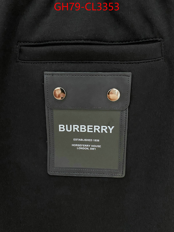 Clothing-Burberry top fake designer ID: CL3353 $: 79USD