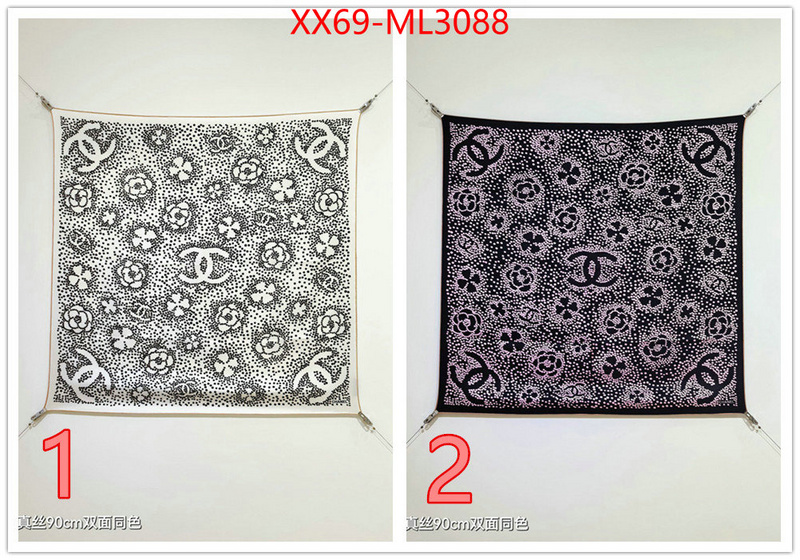Scarf-Chanel best quality fake ID: ML3088 $: 69USD
