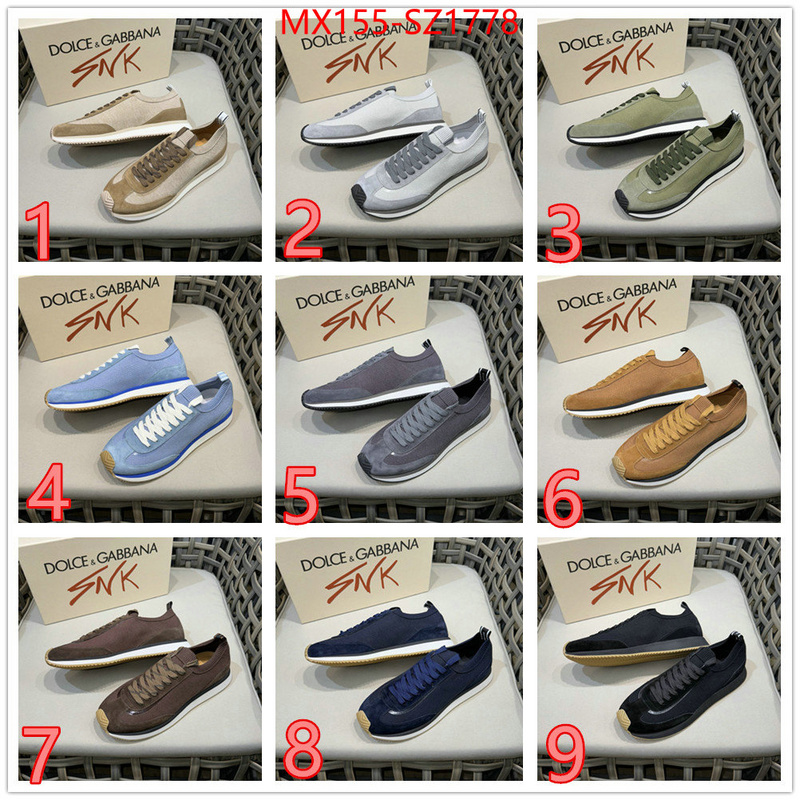 Men Shoes-DG buy high-quality fake ID: SZ1778 $: 155USD-shoes yupoo Men Shoes-DG buy high-quality fake ID: SZ1778 $: 155USD