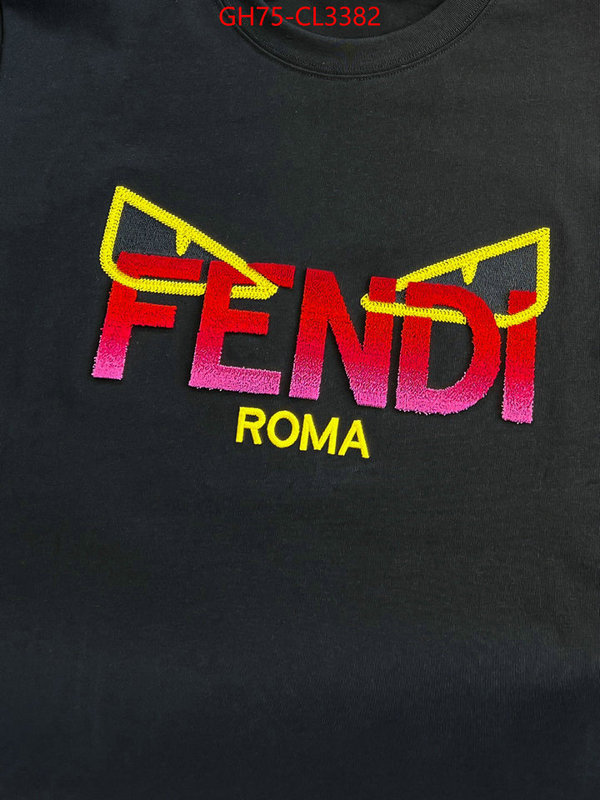 Clothing-Fendi replica aaaaa designer ID: CL3382 $: 75USD