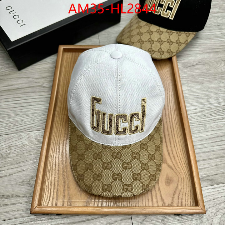 Cap(Hat)-Gucci only sell high-quality ID: HL2844 $: 35USD