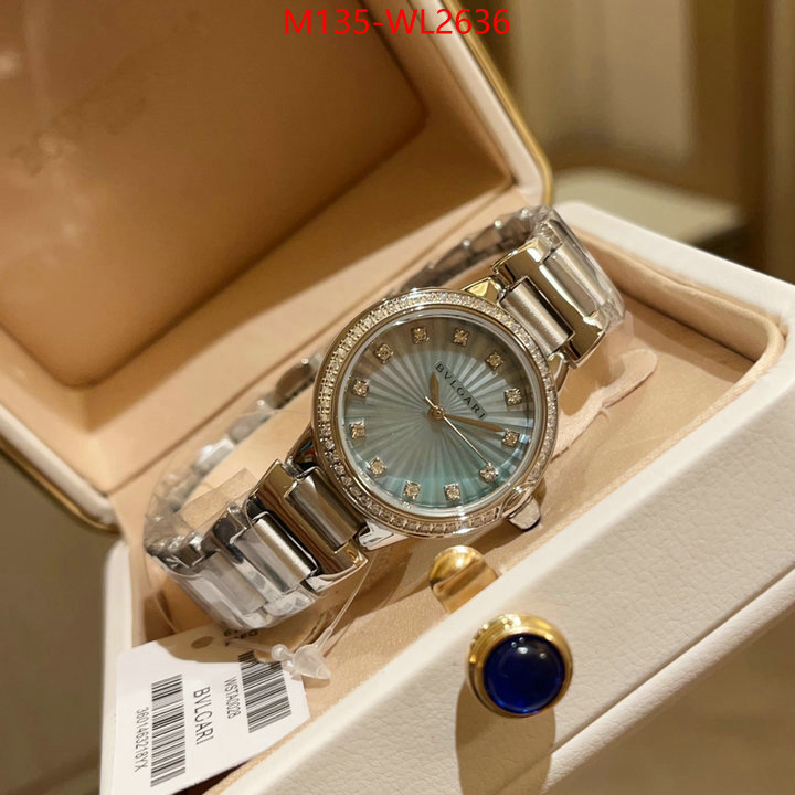 Watch(4A)-Bvlgari replica ID: WL2636 $: 135USD