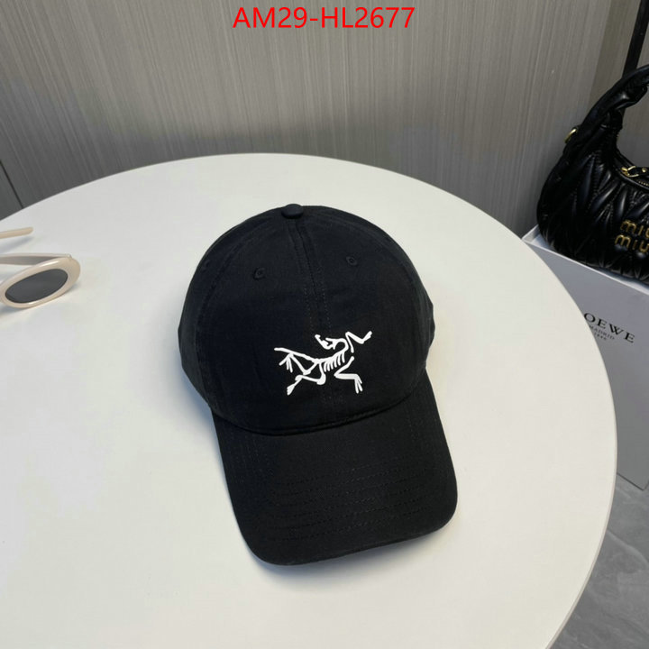 Cap(Hat)-ARCTERYX best quality fake ID: HL2677 $: 29USD