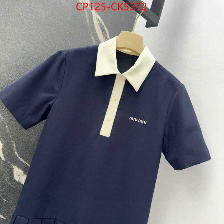 Clothing-MIU MIU designer replica ID: CK5372 $: 125USD