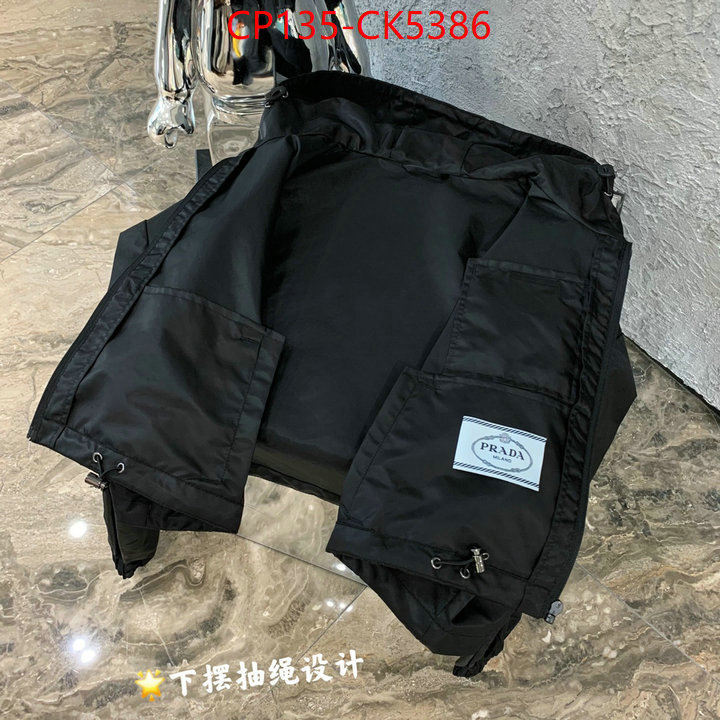 Clothing-Prada wholesale sale ID: CK5386 $: 135USD