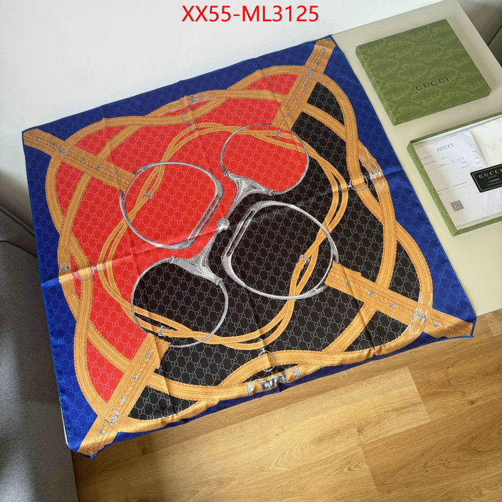 Scarf-Gucci can i buy replica ID: ML3125 $: 55USD