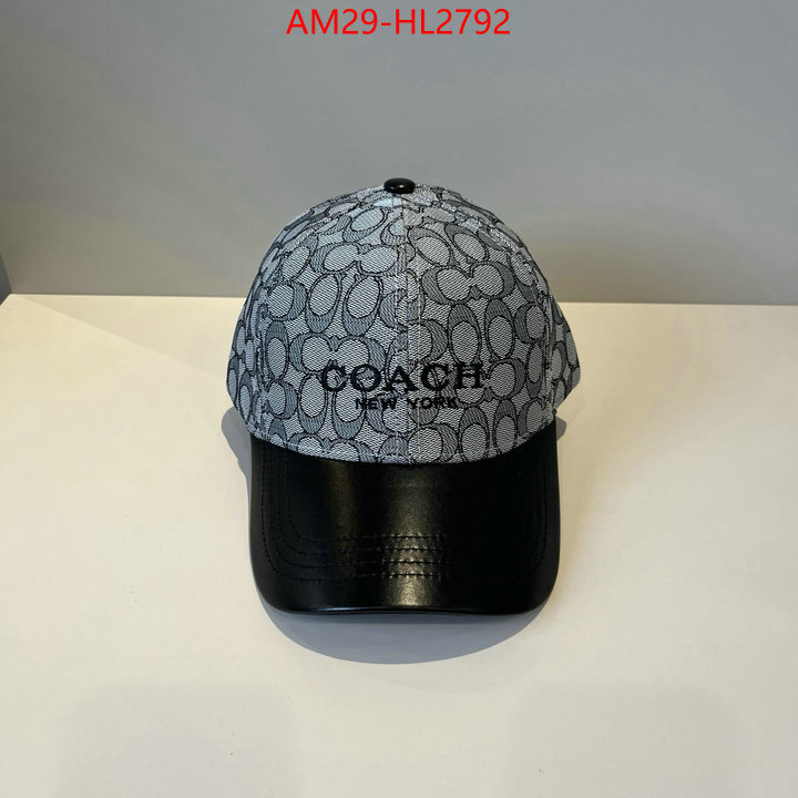 Cap(Hat)-Coach we provide top cheap aaaaa ID: HL2792 $: 29USD