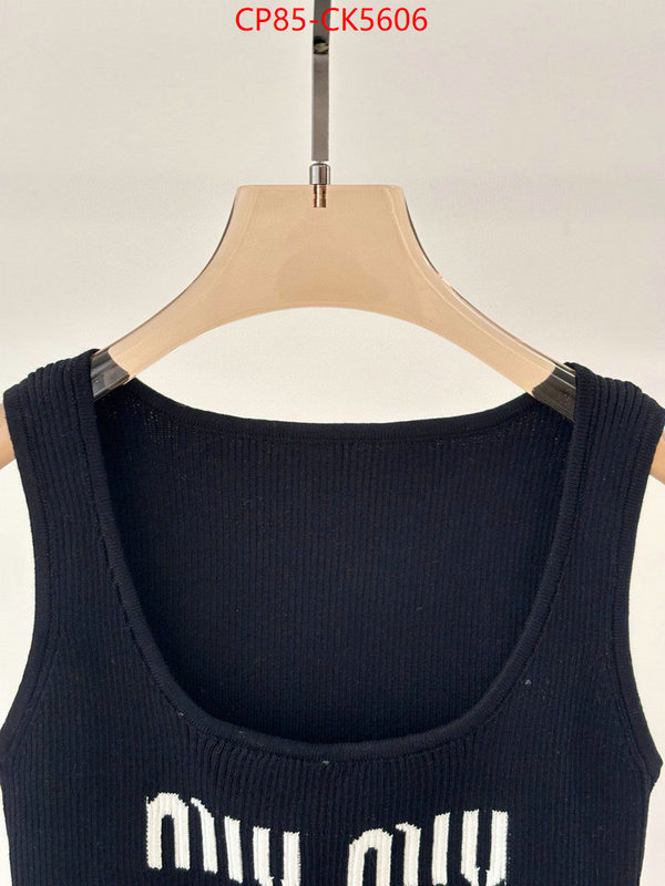 Clothing-MIU MIU from china 2024 ID: CK5606 $: 85USD