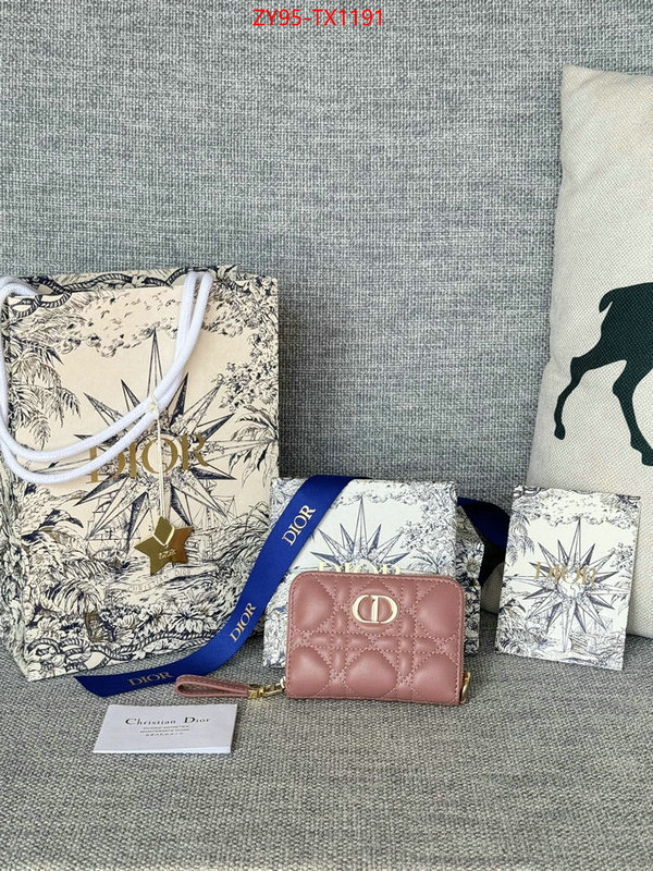 Dior Bags(TOP)-Wallet- top quality designer replica ID: TX1191 $: 95USD,