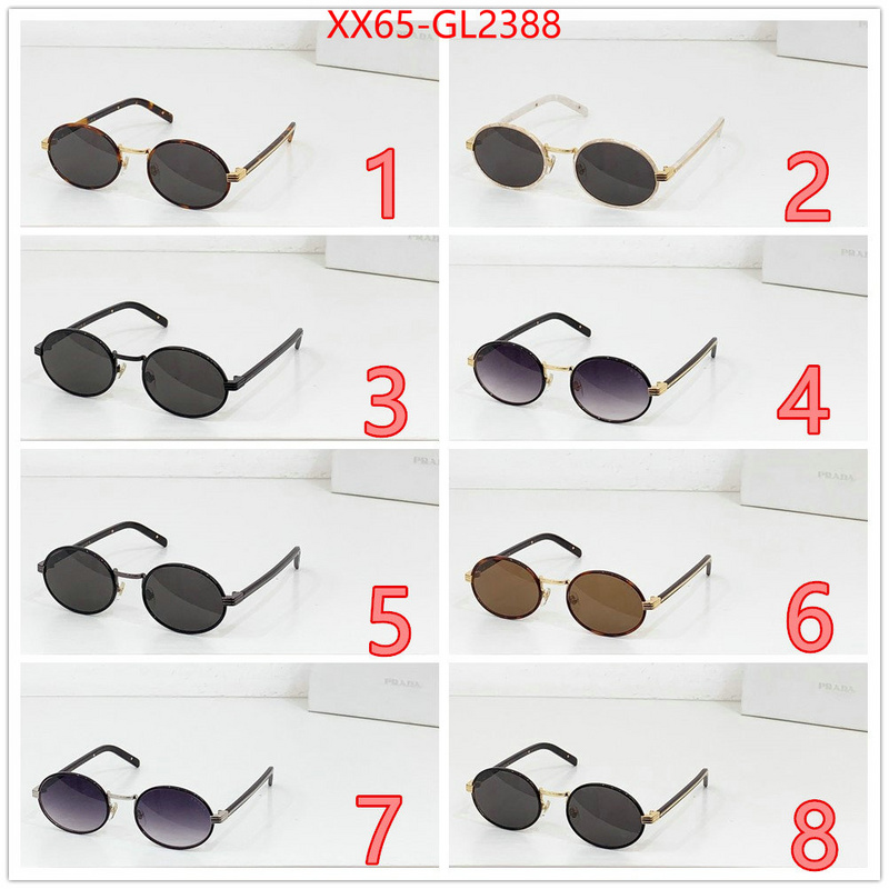 Glasses-Prada designer fake ID: GL2388 $: 65USD
