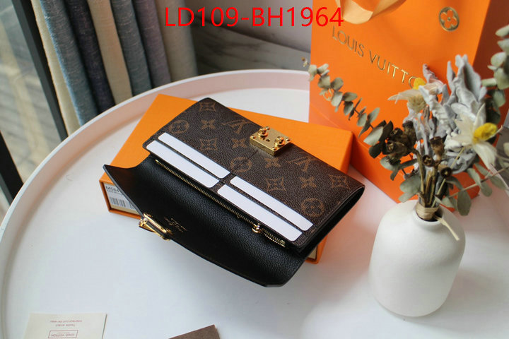 LV Bags(TOP)-Wallet the top ultimate knockoff ID: BH1964 $: 109USD,