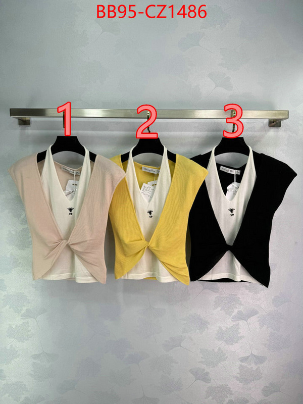 Clothing-Dior where should i buy replica ID: CZ1486 $: 95USD