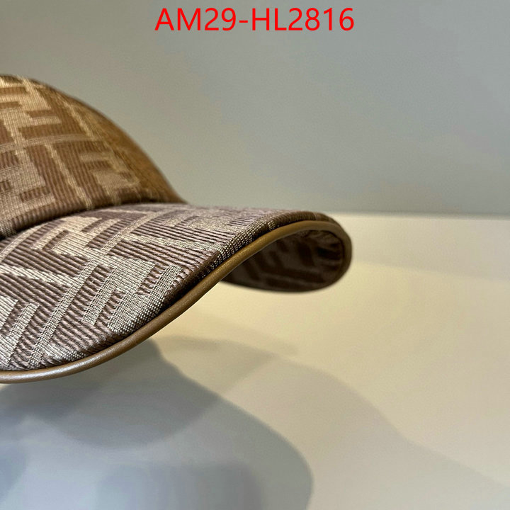 Cap(Hat)-Fendi replica 1:1 high quality ID: HL2816 $: 29USD