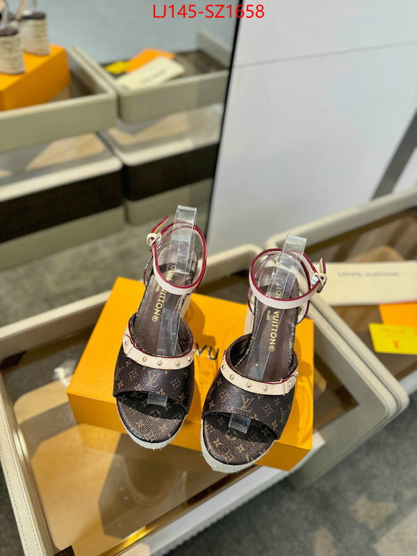 Women Shoes-LV luxury 7 star replica ID: SZ1658 $: 145USD