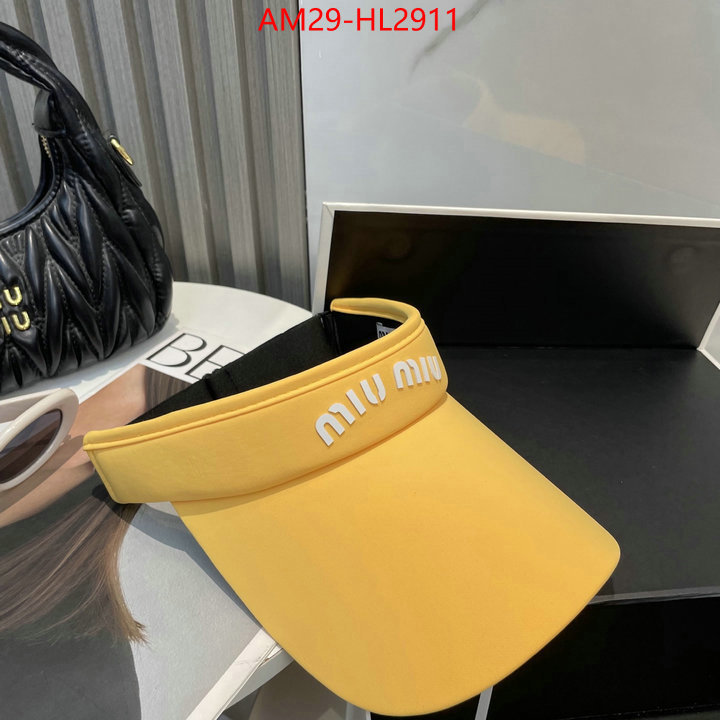 Cap(Hat)-Miu Miu buy cheap replica ID: HL2911 $: 29USD