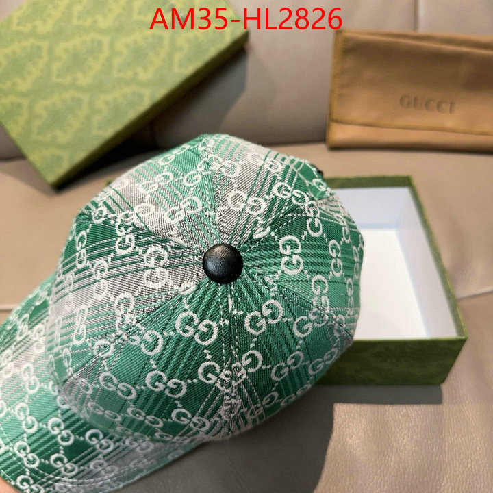 Cap(Hat)-Gucci wholesale imitation designer replicas ID: HL2826 $: 35USD