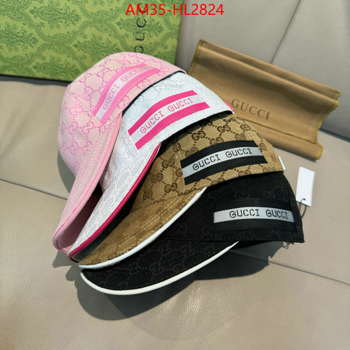 Cap(Hat)-Gucci designer 7 star replica ID: HL2824 $: 35USD