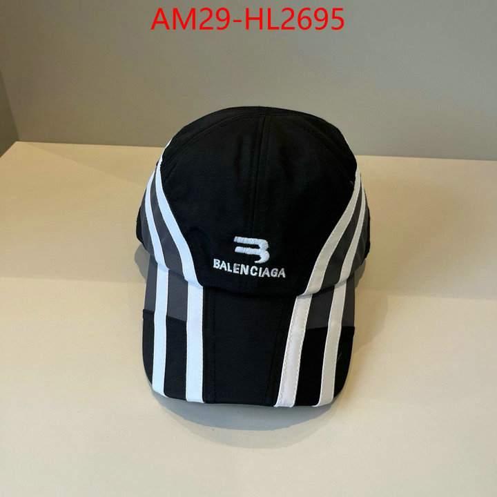 Cap(Hat)-Balenciaga replica designer ID: HL2695 $: 29USD