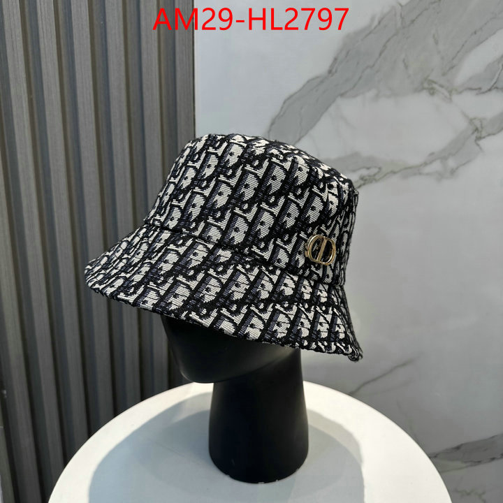 Cap (Hat)-Dior where to buy fakes ID: HL2797 $: 29USD