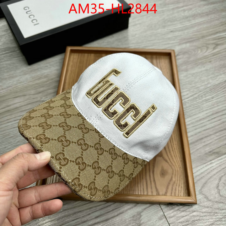 Cap(Hat)-Gucci only sell high-quality ID: HL2844 $: 35USD