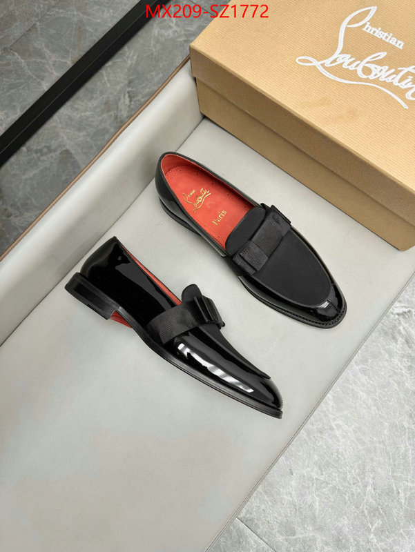 Men Shoes-Christian Louboutin fake ID: SZ1772 $: 209USD-shoes yupoo Men Shoes-Christian Louboutin fake ID: SZ1772 $: 209USD