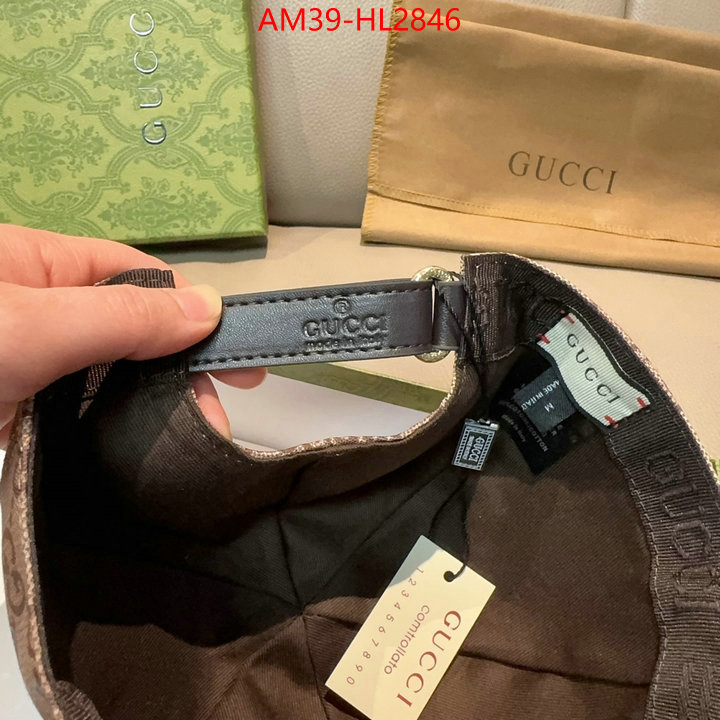 Cap(Hat)-Gucci luxury cheap replica ID: HL2846 $: 39USD