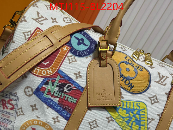 LV Bags(4A)-Keepall BandouliRe 45-50- 2024 perfect replica designer ID: BL2204 $: 115USD,