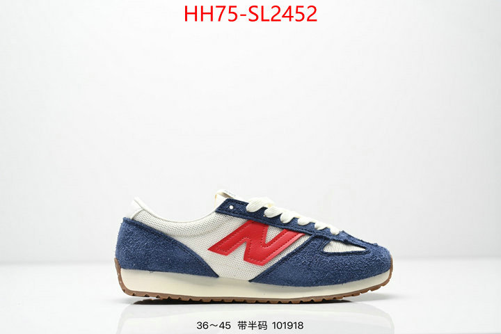 Men Shoes-New Balance for sale cheap now ID: SL2452 $: 75USD