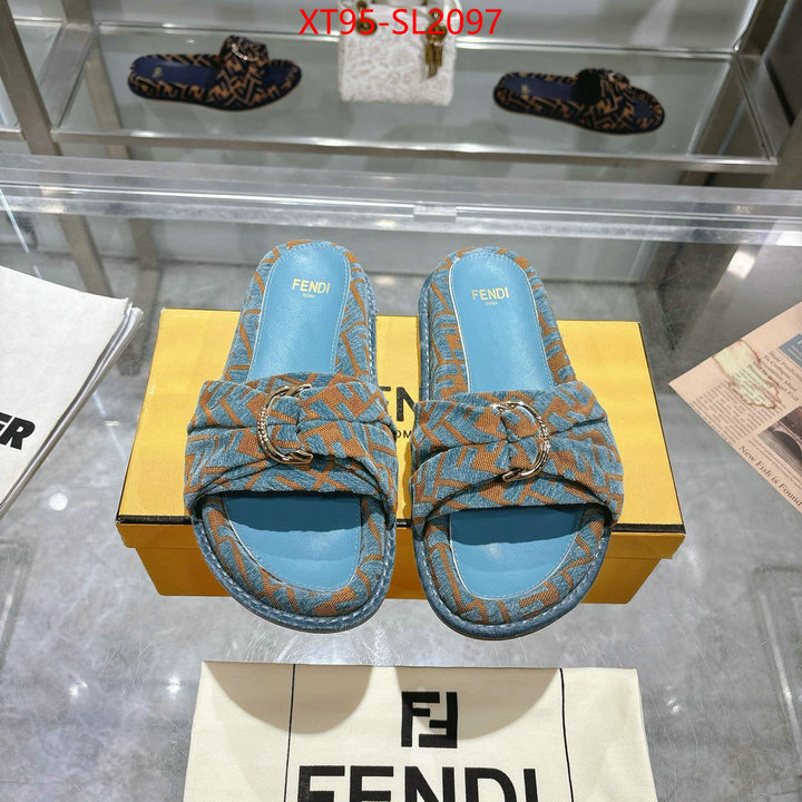 Women Shoes-Fendi designer 1:1 replica ID: SL2097 $: 95USD