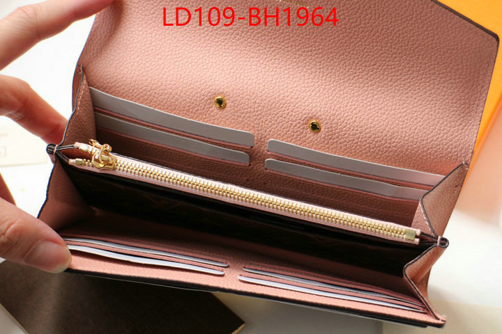LV Bags(TOP)-Wallet the top ultimate knockoff ID: BH1964 $: 109USD,