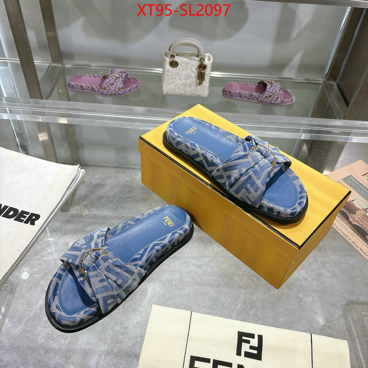 Women Shoes-Fendi designer 1:1 replica ID: SL2097 $: 95USD