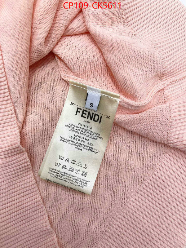 Clothing-Fendi for sale online ID: CK5611 $: 109USD
