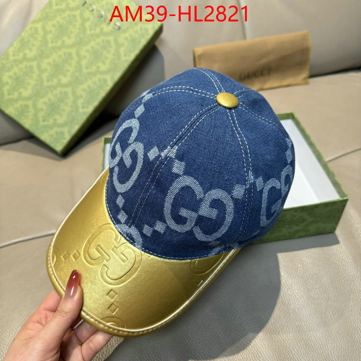 Cap(Hat)-Gucci high quality designer ID: HL2821 $: 39USD