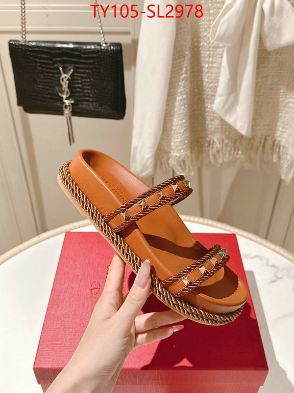 Women Shoes-Valentino top perfect fake ID: SL2978 $: 105USD