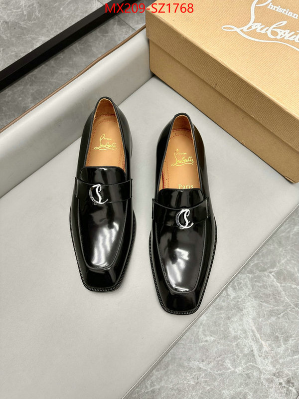 Men Shoes-Christian Louboutin luxury fake ID: SZ1768 $: 209USD-shoes yupoo Men Shoes-Christian Louboutin luxury fake ID: SZ1768 $: 209USD