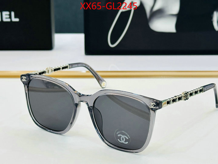 Glasses-Chanel 2024 perfect replica designer ID: GL2245 $: 65USD
