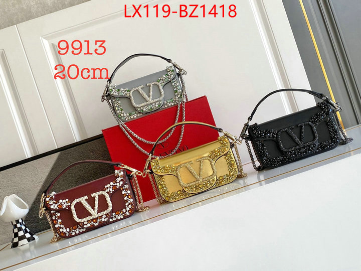 Valentino Bags(4A)-Crossbody- found replica ID: BZ1418 $: 119USD,