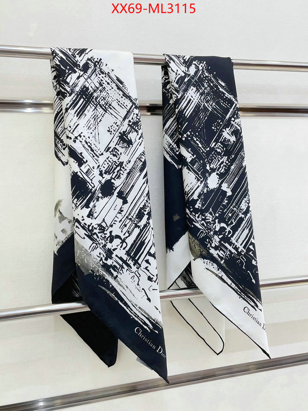 Scarf-Dior buy replica ID: ML3115 $: 69USD