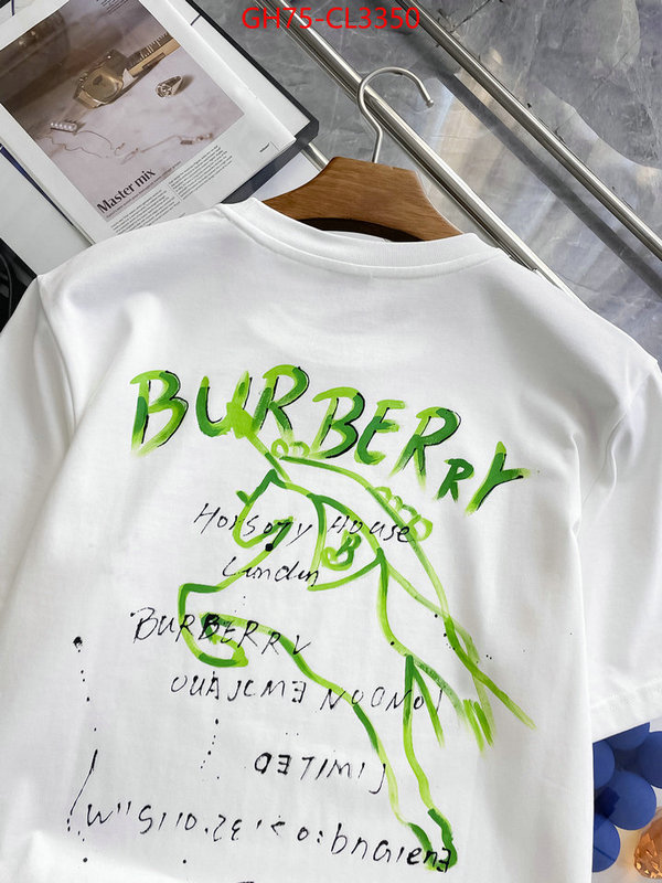 Clothing-Burberry top perfect fake ID: CL3350 $: 75USD