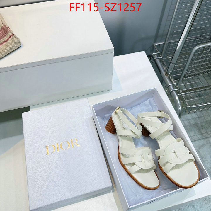 Women Shoes-Dior buy 2024 replica ID: SZ1257 $: 115USD