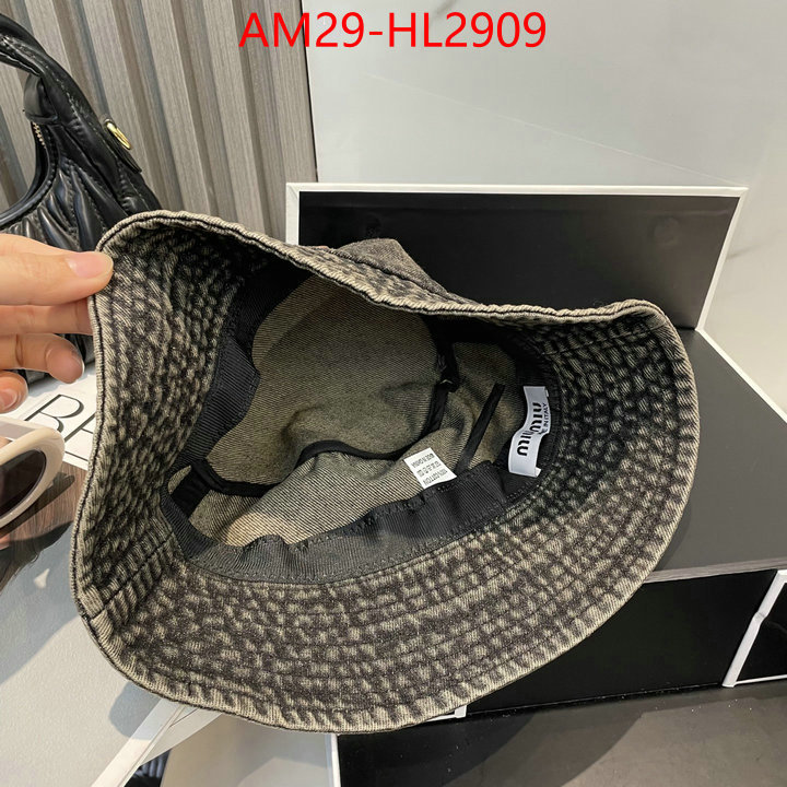 Cap(Hat)-Miu Miu designer 7 star replica ID: HL2909 $: 29USD