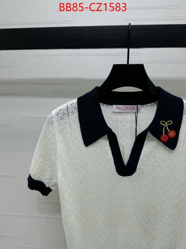 Clothing-Valentino replcia cheap ID: CZ1583 $: 85USD