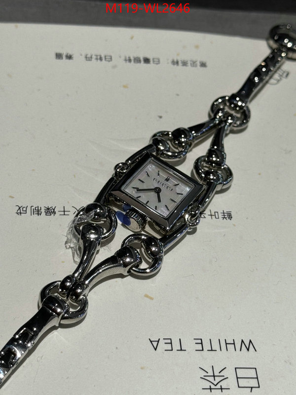 Watch(4A)-Gucci sell online ID: WL2646 $: 119USD