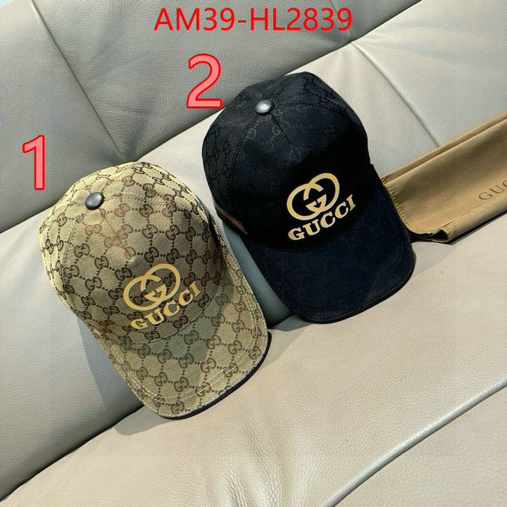 Cap(Hat)-Gucci shop the best high authentic quality replica ID: HL2839 $: 39USD