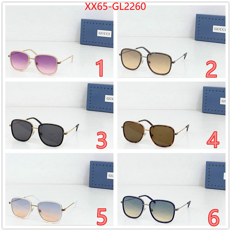 Glasses-Gucci fake aaaaa ID: GL2260 $: 65USD